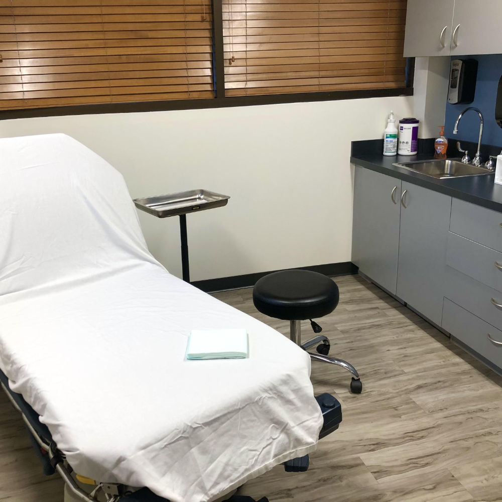 Examination Room at AZ Wound Mesa AZ